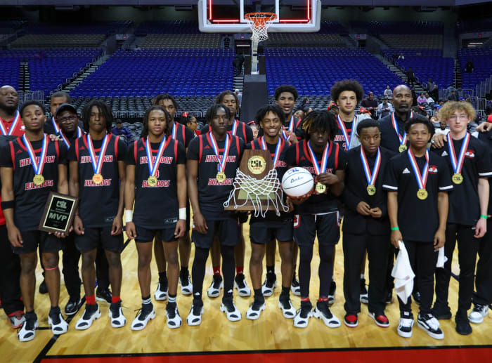 ponder hitchcock texas 3A basketball uil championship 2024 tommy hays Ponder vs Hitchcock15